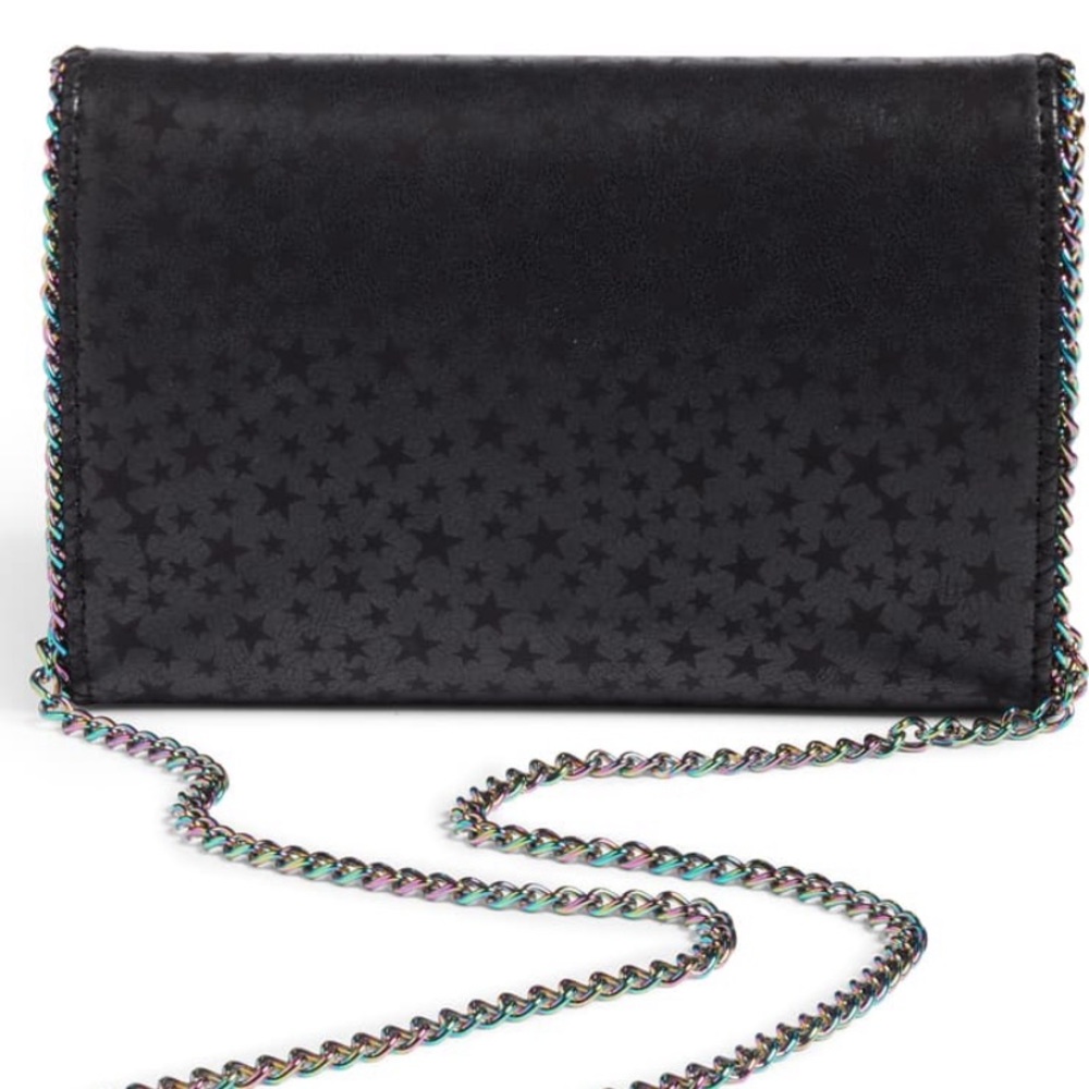 Nordstrom (Chelsea28) Black Faux Leather Purse